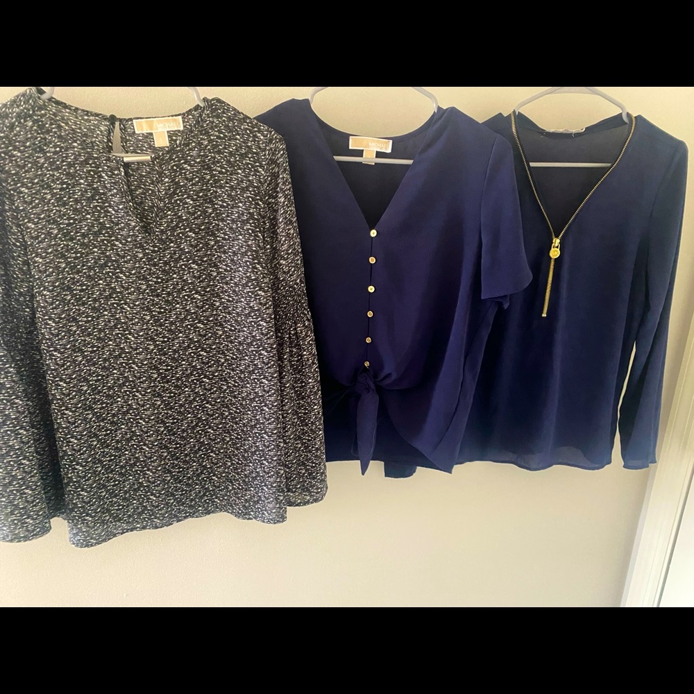 Lot of 3 michael kors tops